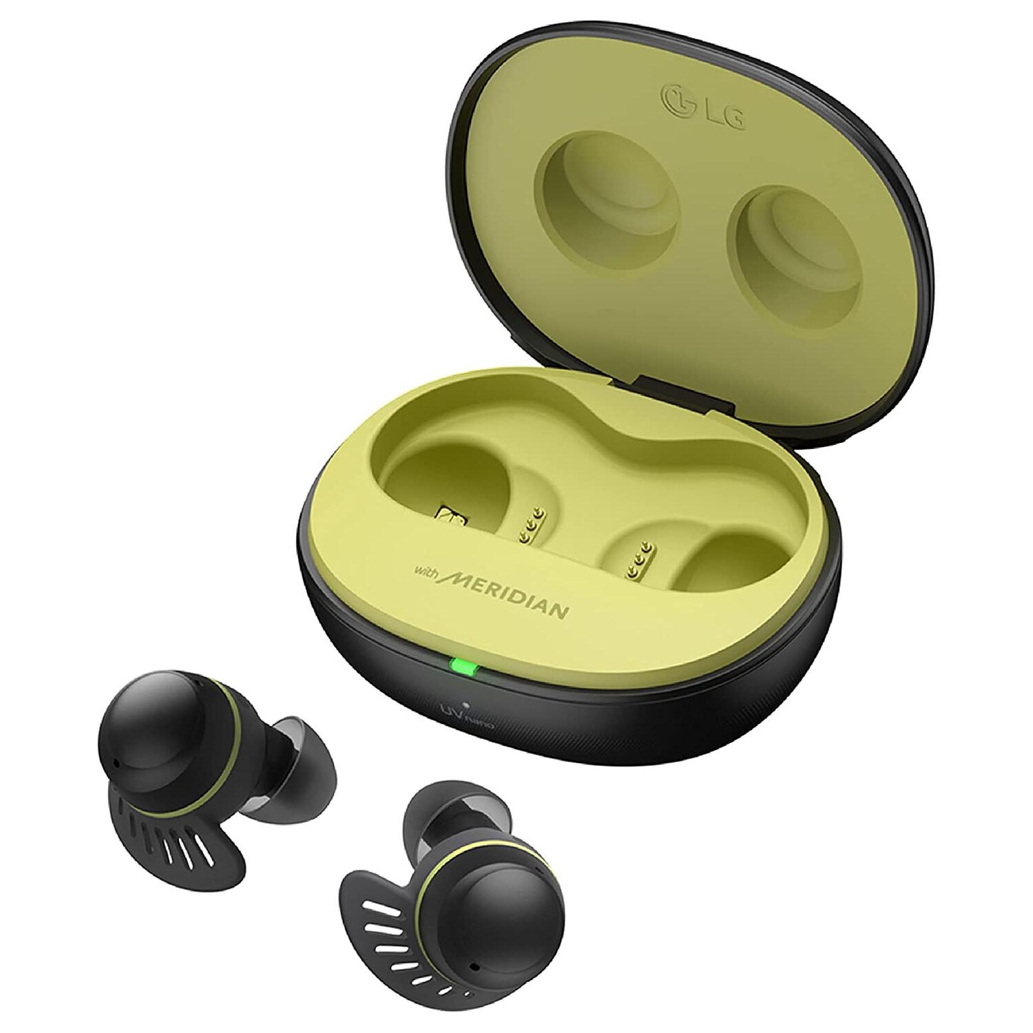Беспроводные наушники-вкладыши LG Tone Free Fit TF8, черный — фото 4