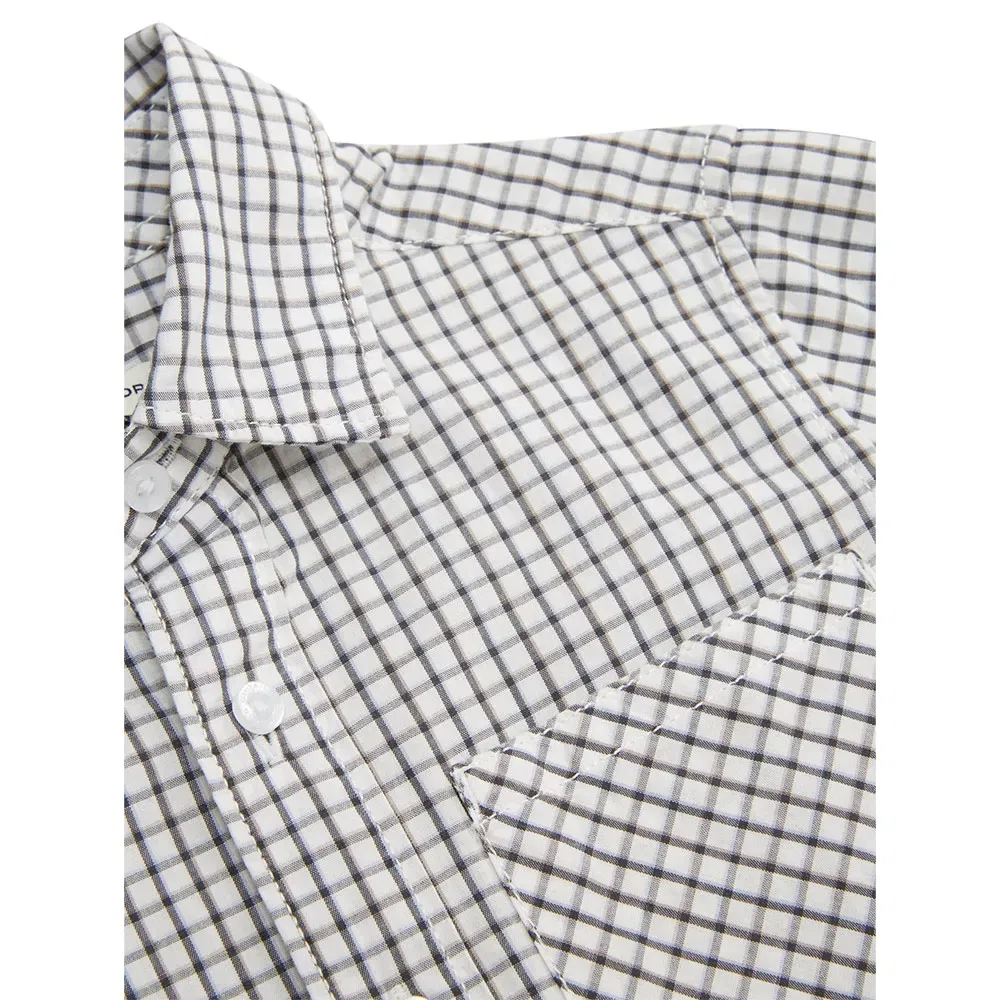 Рубашка с длинным рукавом Long Sleeve Shirt Tom Tailor, серый — фото 3