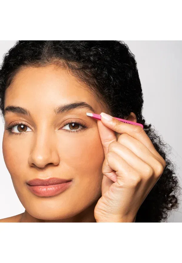 Пинцет для удаления волос Mini Slant Tweezers, Tweezerman, Pink — фото 4