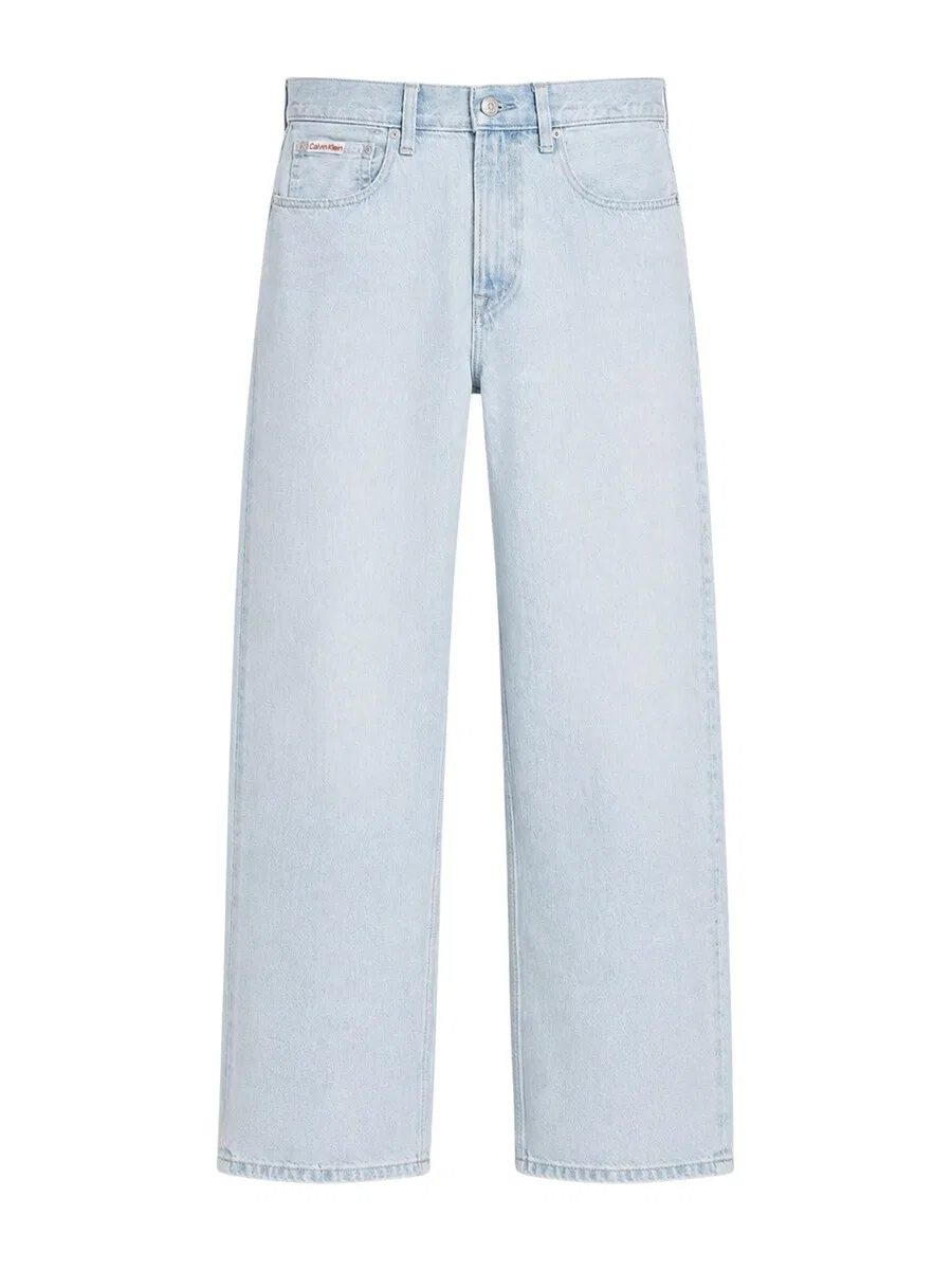 Джинсы Calvin Klein Regular 'CALVIN KLEIN 90S STRAIGHT VINTAGE PANTALONE' светло-голубого цвета