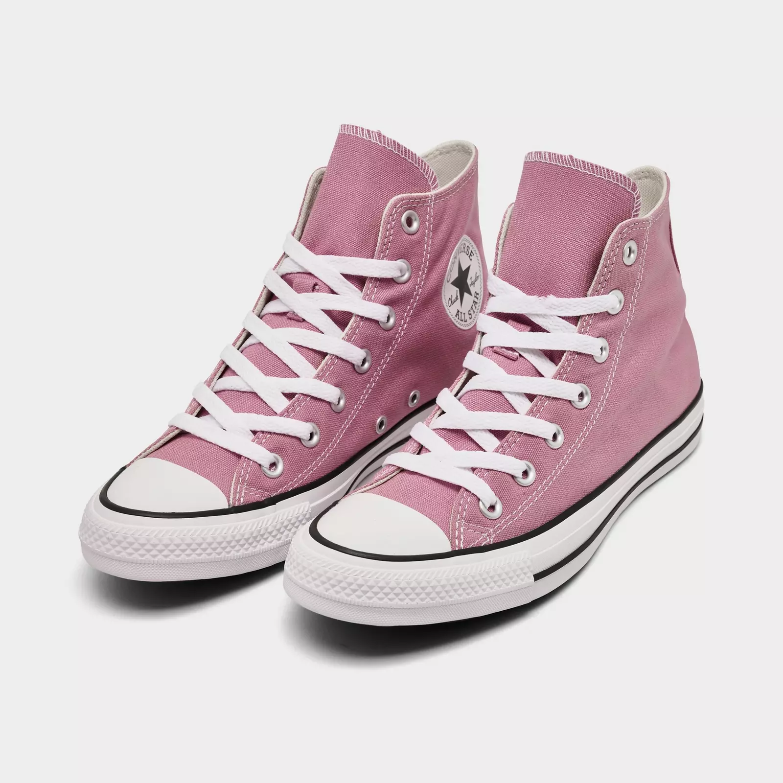 Кеды Women's Converse Chuck Taylor All Star High Top Casual, темно-розовый — фото 2