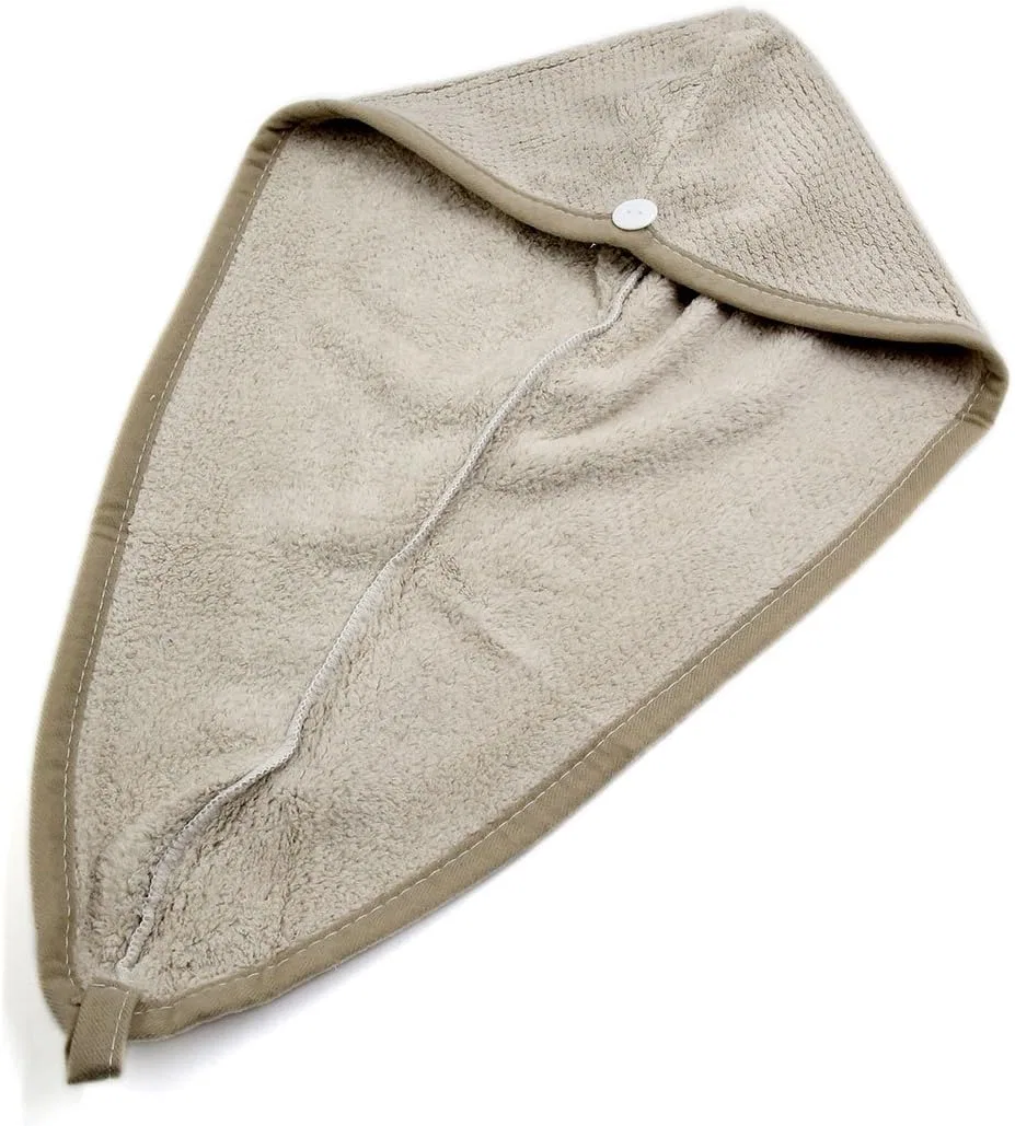 Шапочка для душа Microfaser Fast Trocknung, Ruilogod, Khaki