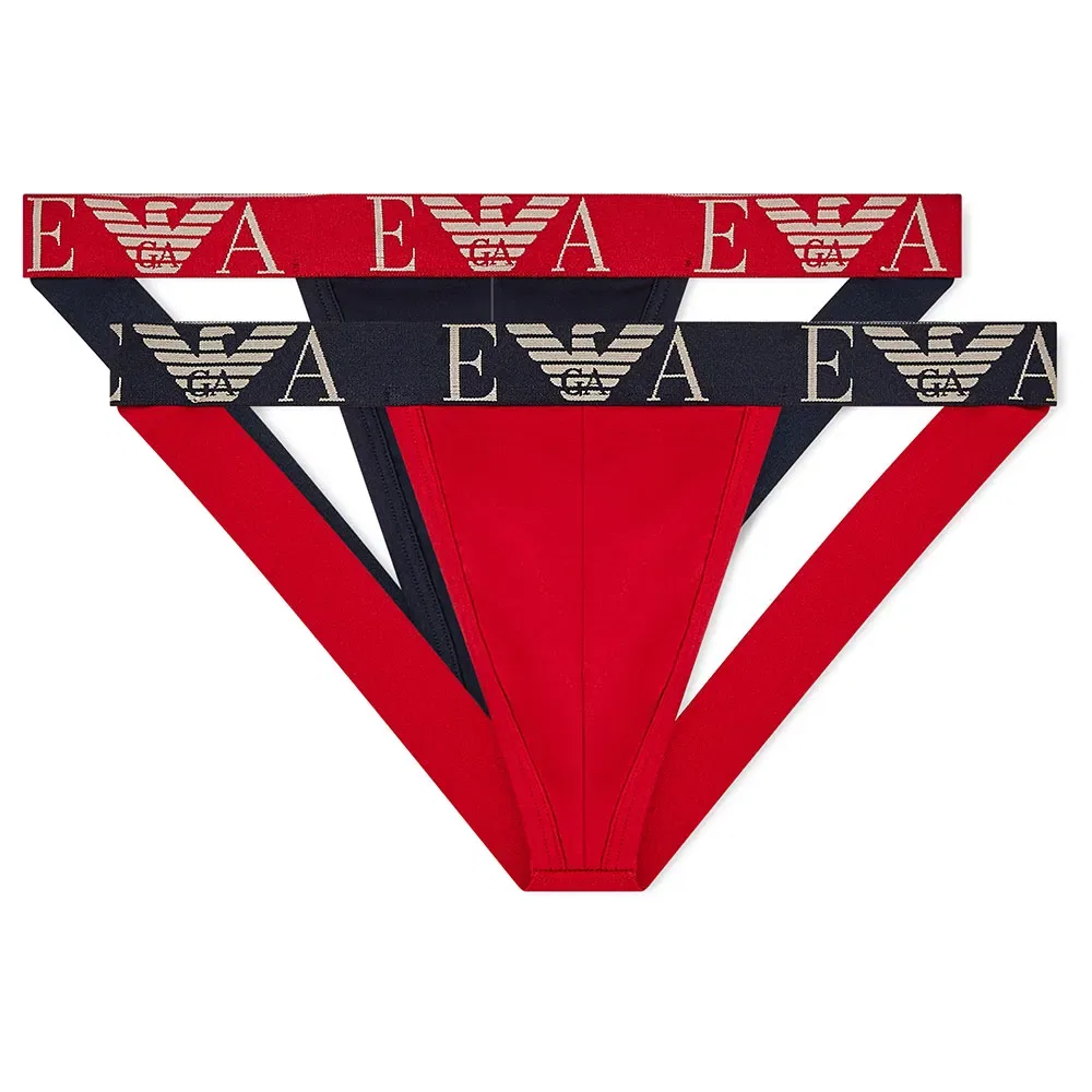 Трусы Emporio Armani EM000257, комплект 2 шт, красный