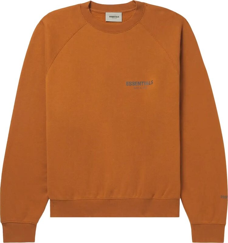 

Толстовка Fear of God Essentials x Mr. Porter Exclusive Crewneck Sweatshirt 'Vicunia', коричневый