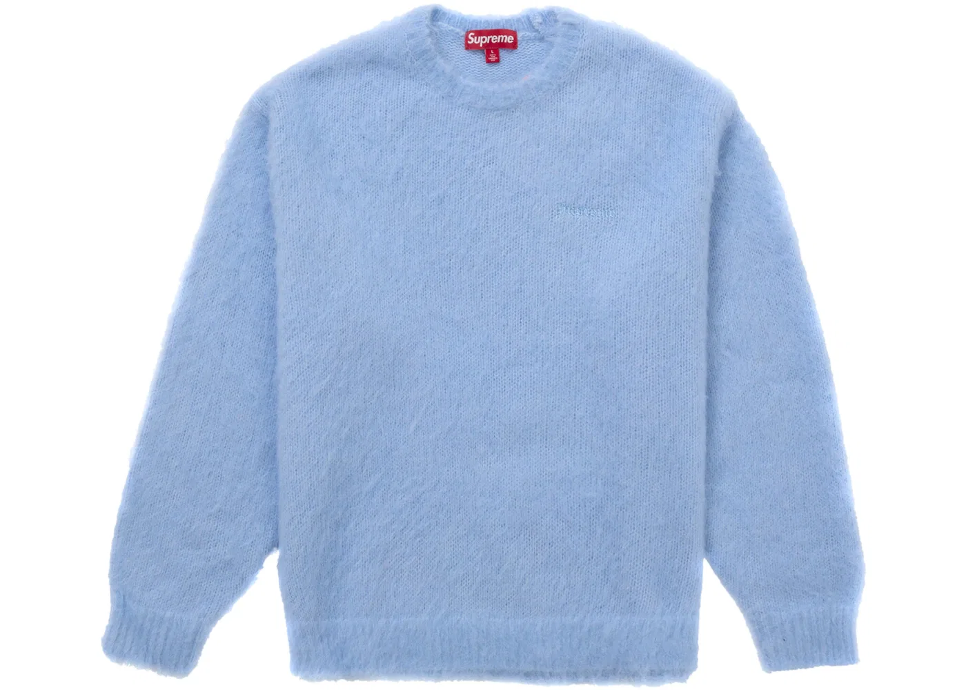 Мужской свитер из мохера Light Blue Supreme