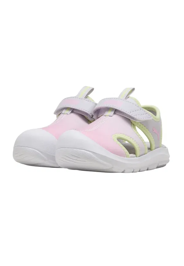 Сандалии с градиентом Fun Racer Sandal Puma pink shimmer, apple spritz, lavender pop, розовый/лавандовый — фото 4