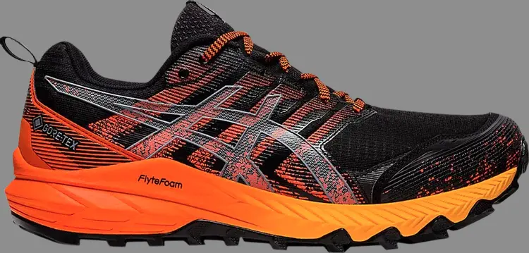 

Кроссовки gel trabuco 9 gtx 'black orange' Asics, черный