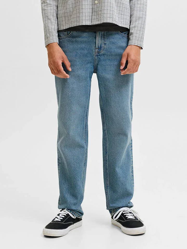 Джинсы Regular fit Clark Jack & Jones Junior, светло-синий