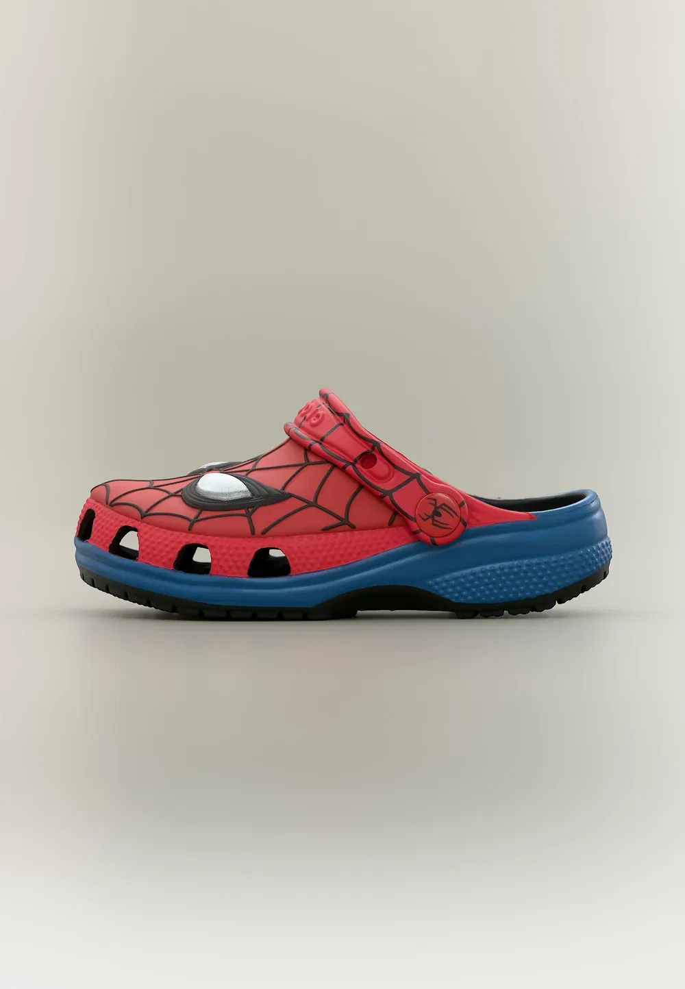 Тапочки унисекс с изображением Человека-паука Crocs, Multi-Coloured