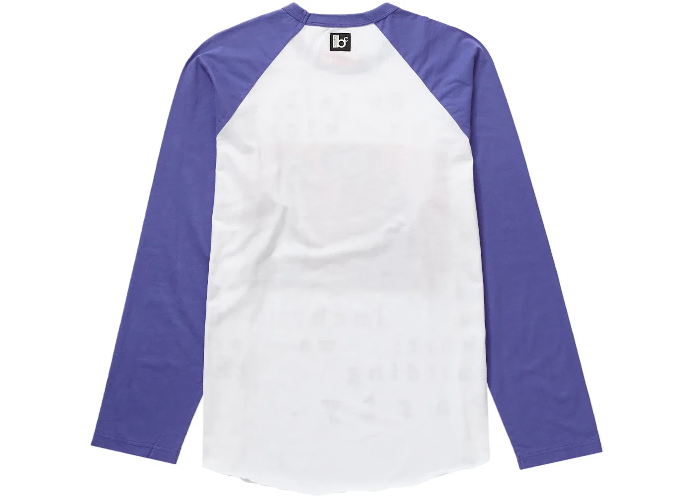 Мужская футболка с длинным рукавом Supreme Bernadette Corporation Raglan L/S Top, White — фото 2