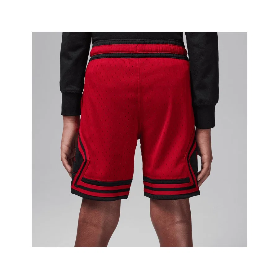 Шорты спортивные с принтом Jordan JDB MJ DF Sport Diamond Nike, Черно-белый — фото 2