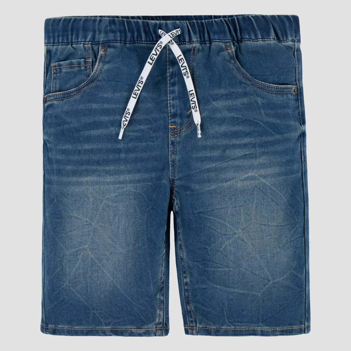 Детские шорты для мальчиков скинни-фит Levi's, Blue — фото 2