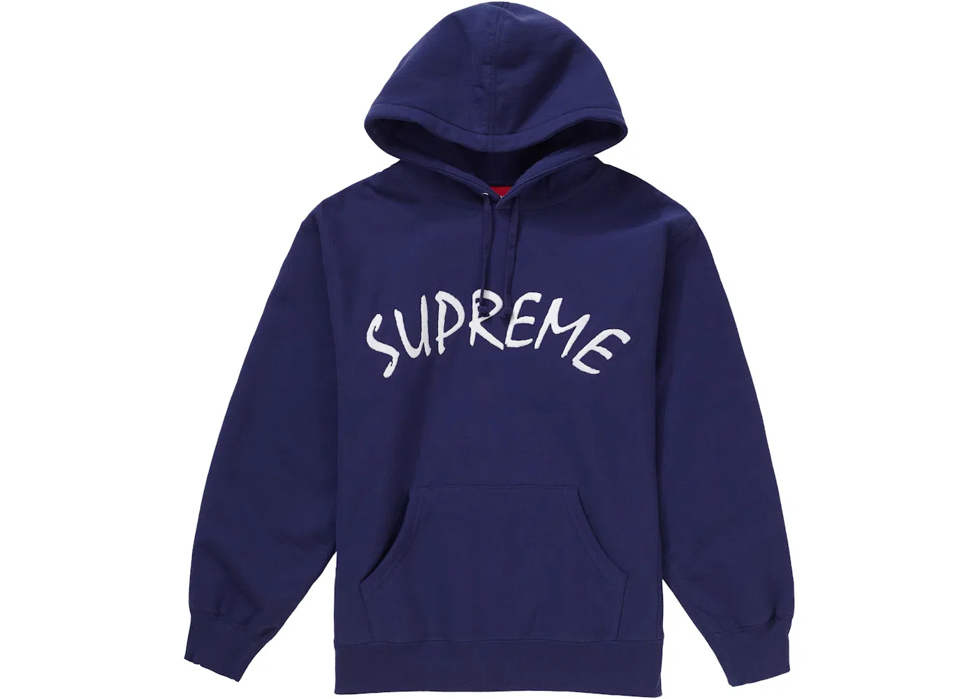 Мужская худи с принтом Supreme FTP Arc Washed Navy