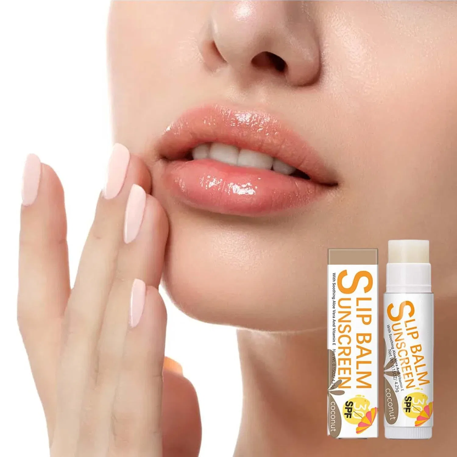 Бальзам для губ с SPF 30, увлажняющий, Jimtuze, 4.25 г — фото 3