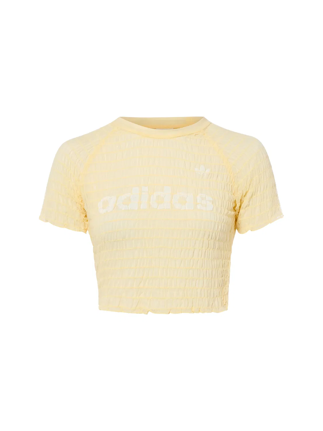 Женская приталенная футболка Adidas Originals, Yellow
