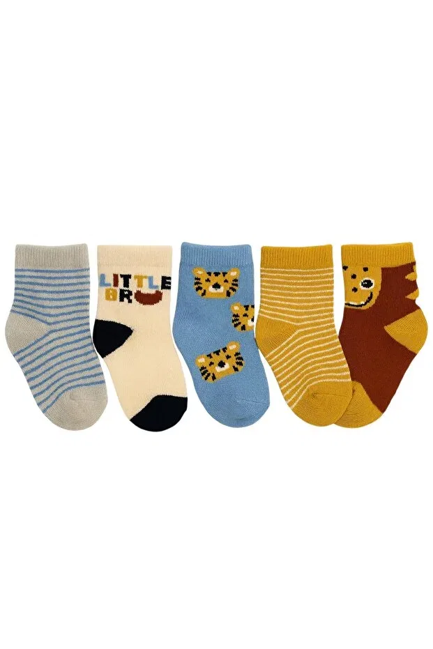 Детские носки хлопковые комплект 5 пар Just Socks, Multicolor — фото 2