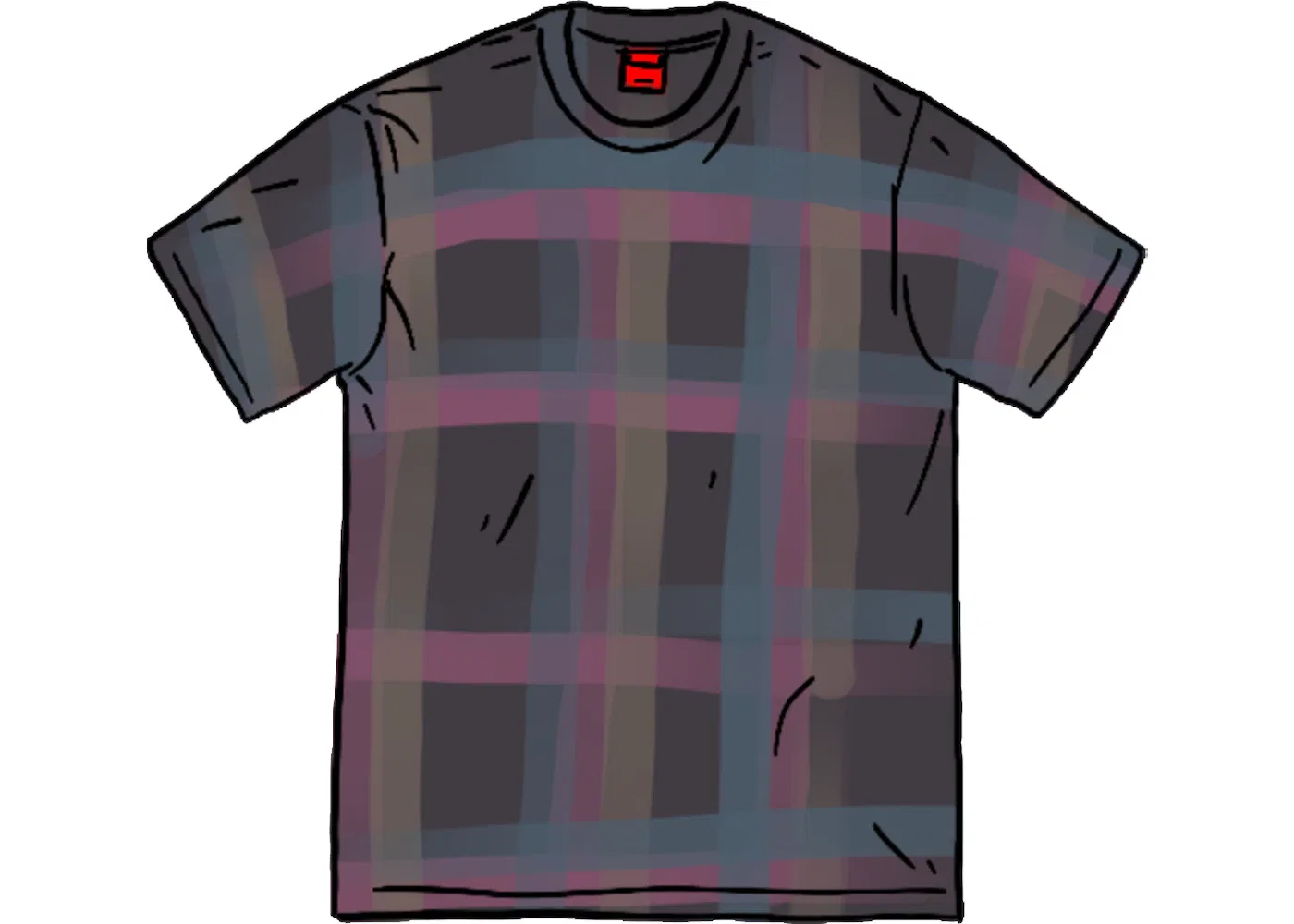 Мужская футболка с принтом Supreme Supreme, Black