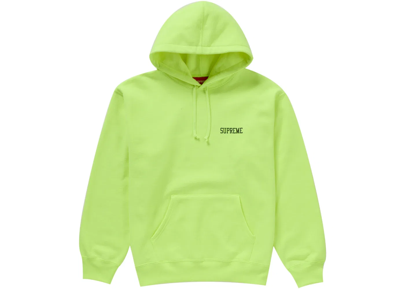 Мужская худи с капюшоном Supreme On God, Bright Yellow