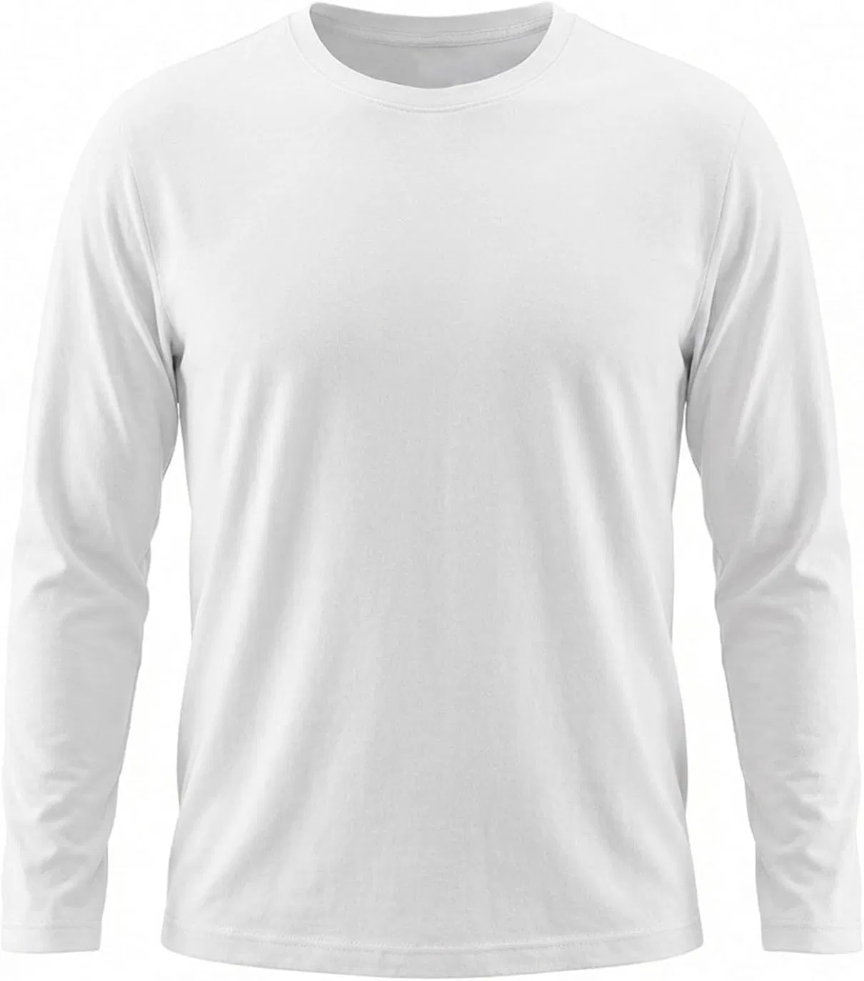 Мужская компрессионная футболка для тренировок Long Sleeve, White — фото 4