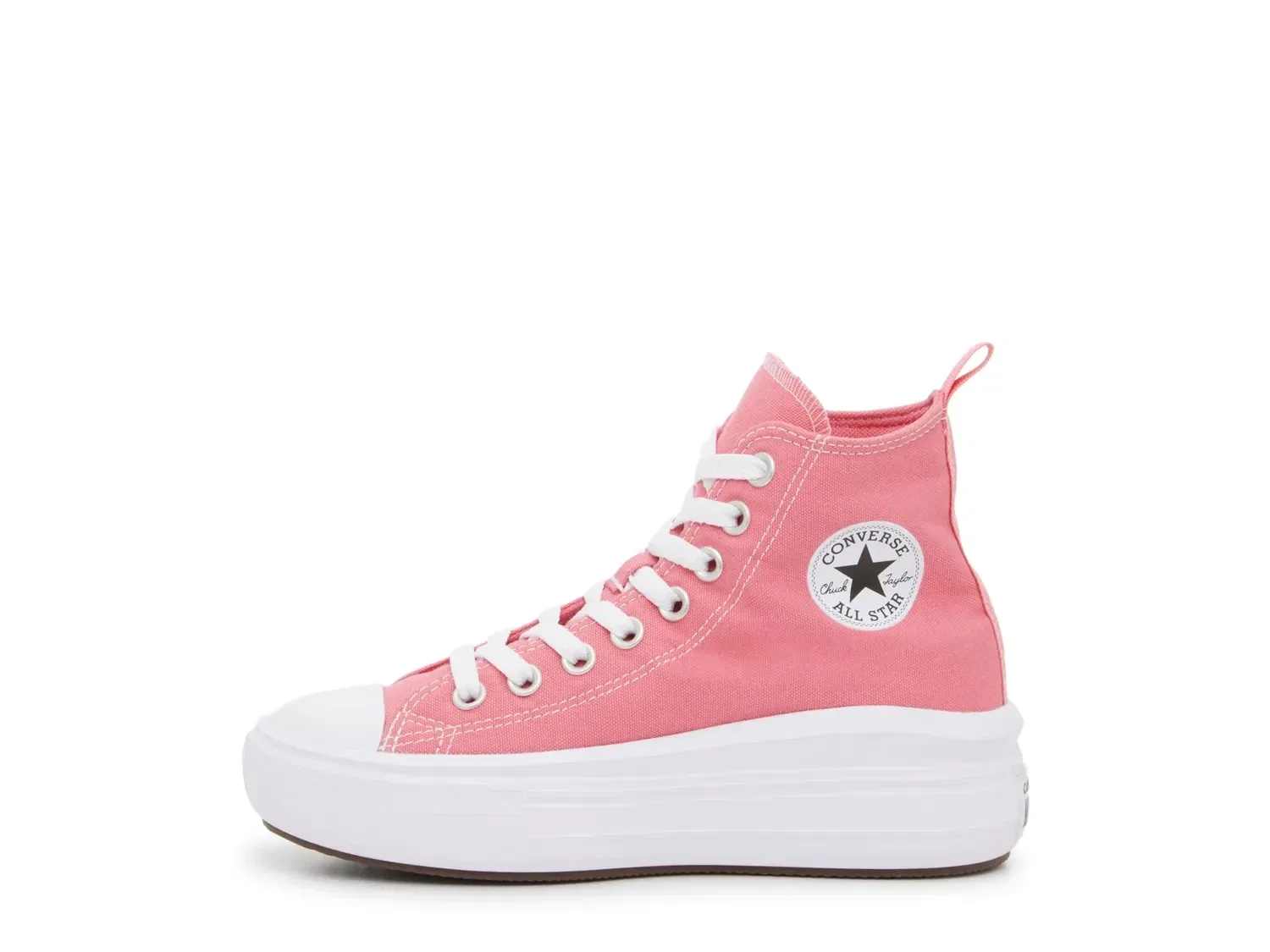 Кроссовки на платформе Chuck Taylor All Star Move, Converse, ярко-розовый — фото 3