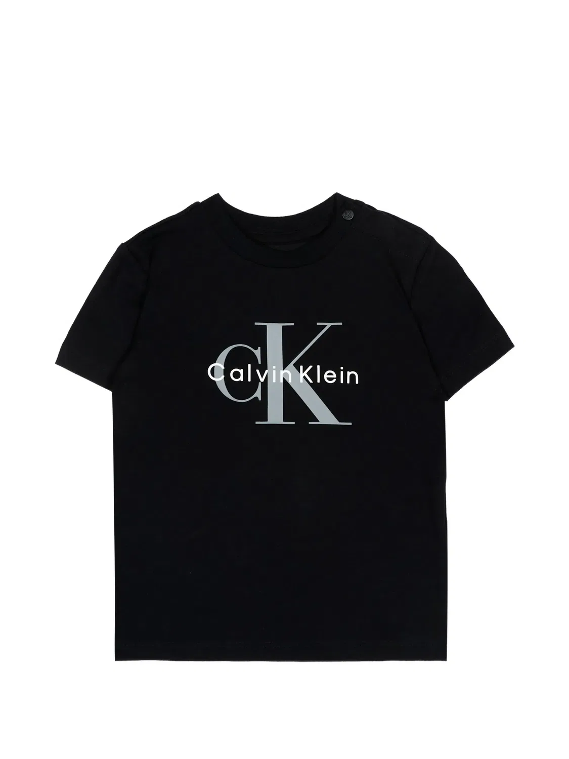 Футболка с логотипом Calvin Klein Kids, черный