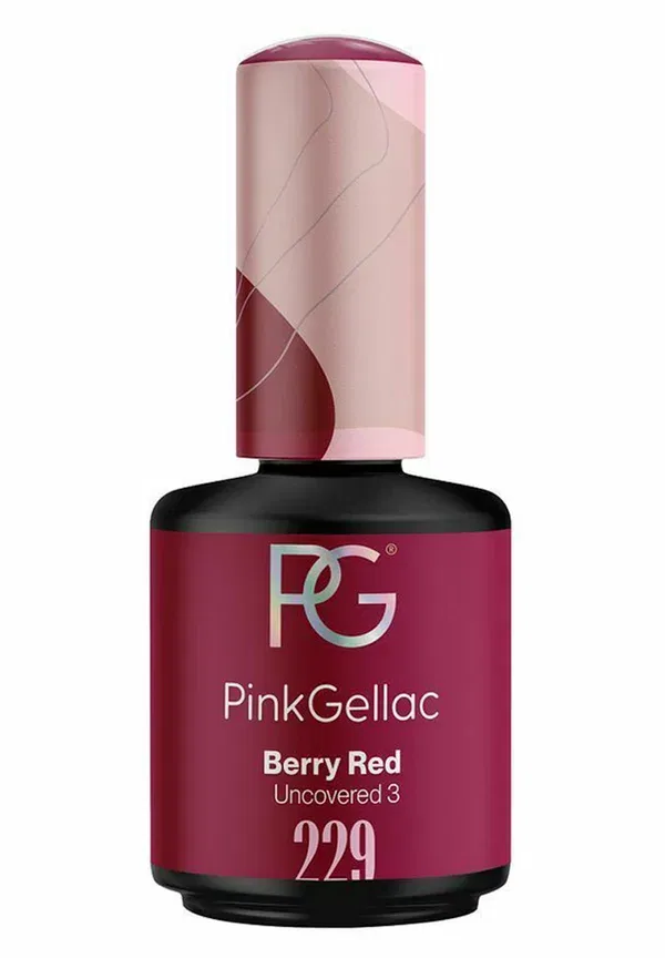 Лак для ногтей 15 мл Color layer Pink Gellac, Berry Red
