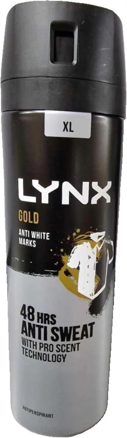 Антиперспирант-дезодорант Lynx XL Gold, 6 x 200 мл
