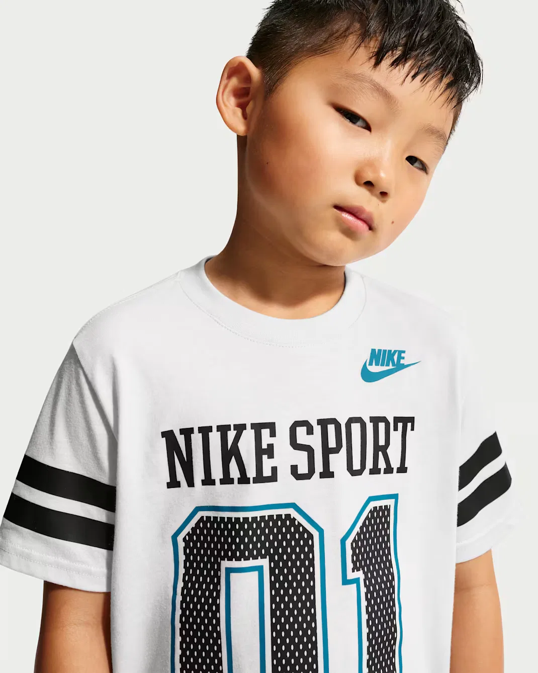 Детская футболка для перерыва матча Nike, Photon Dust — фото 3