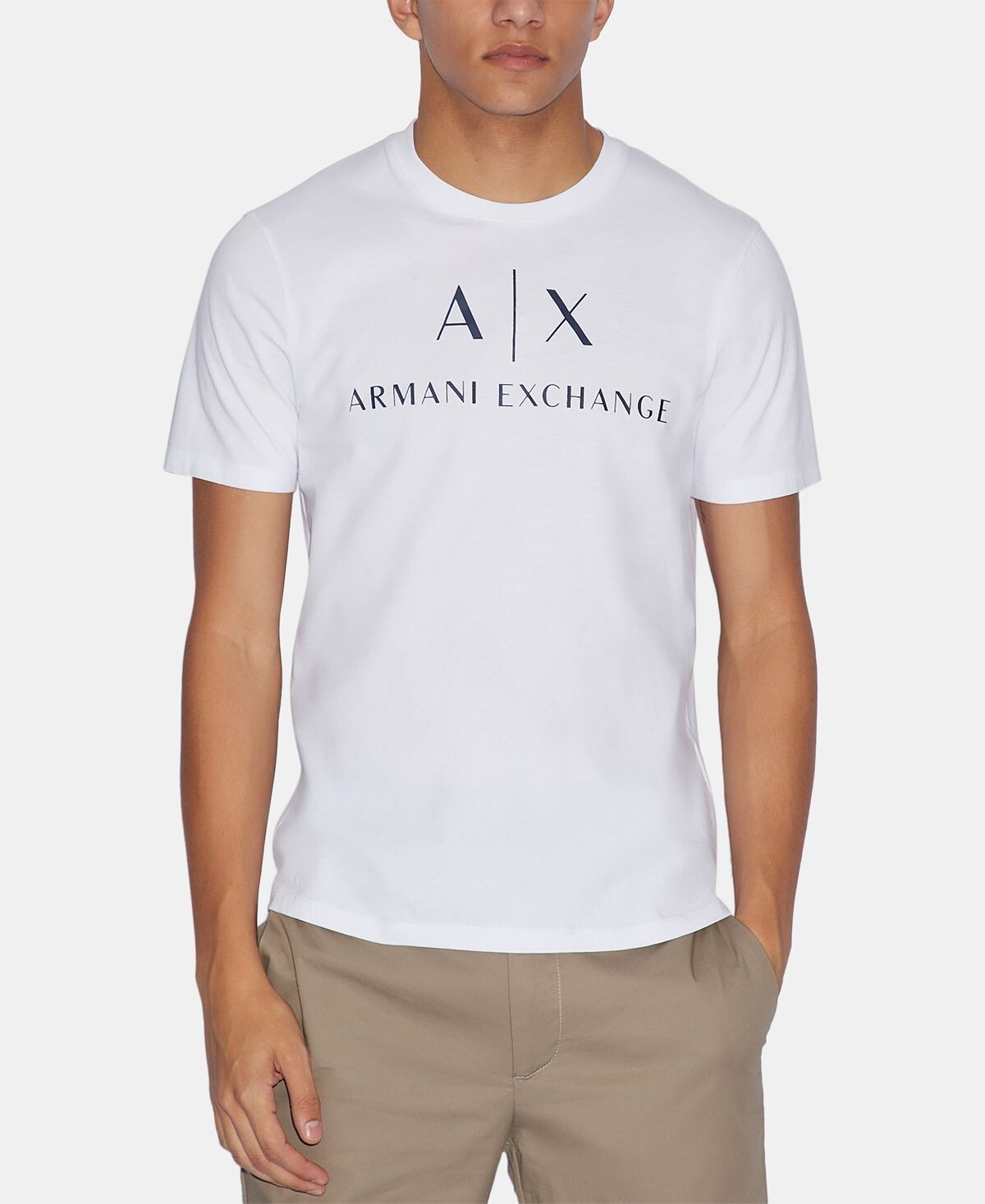 

Мужская футболка с графическим принтом и логотипом A|X Armani Exchange, мульти