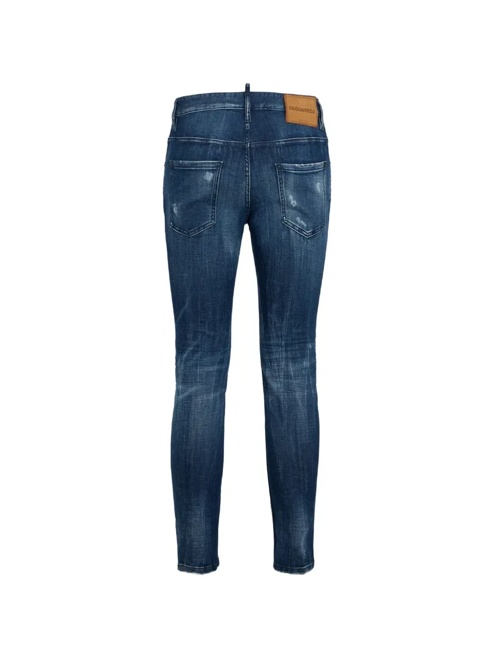 Джинсы Super-twinky milky way-wash Dsquared2, синий — фото 2