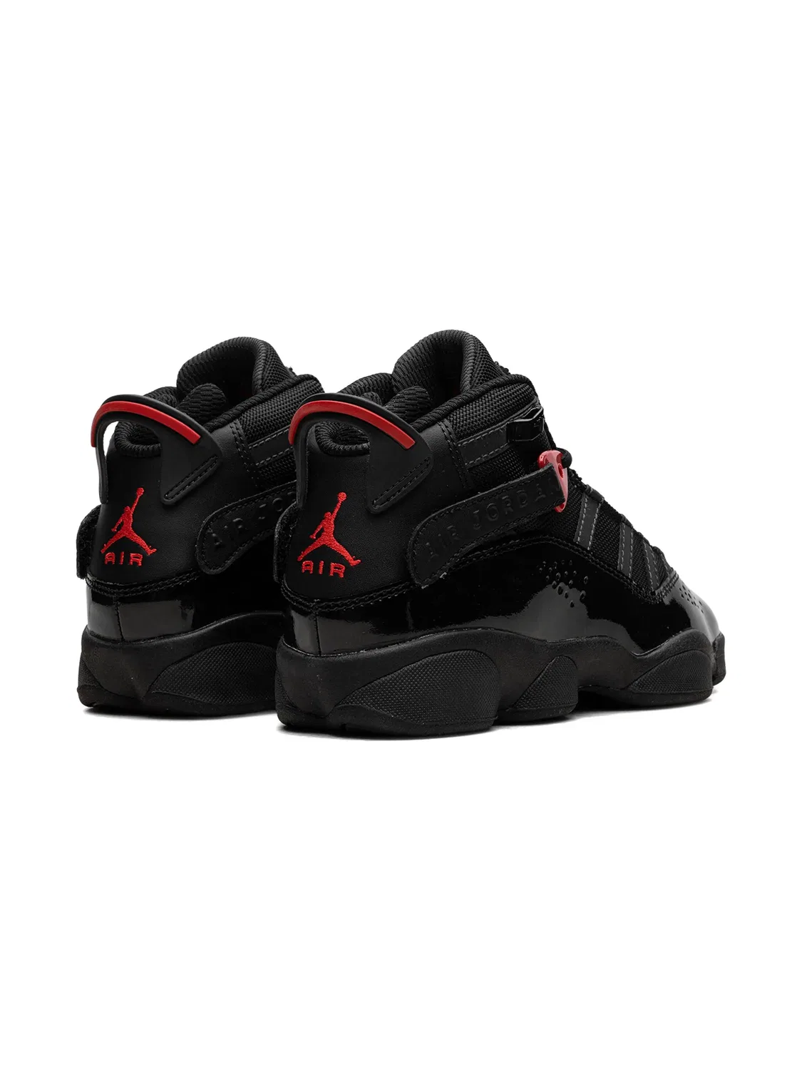 Кроссовки Jordan 6 Rings GS Black Varsity Red Jordan Kids, черный — фото 3