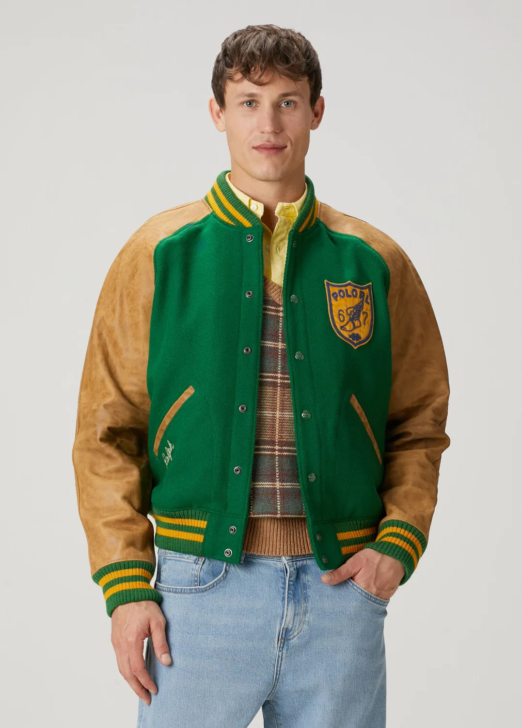 Бомбер Polo Ralph Lauren, green