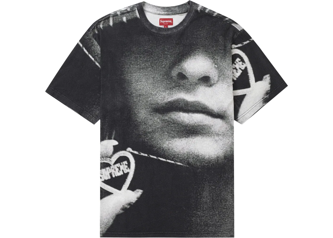 Мужская футболка с круглым вырезом Supreme Top, Black