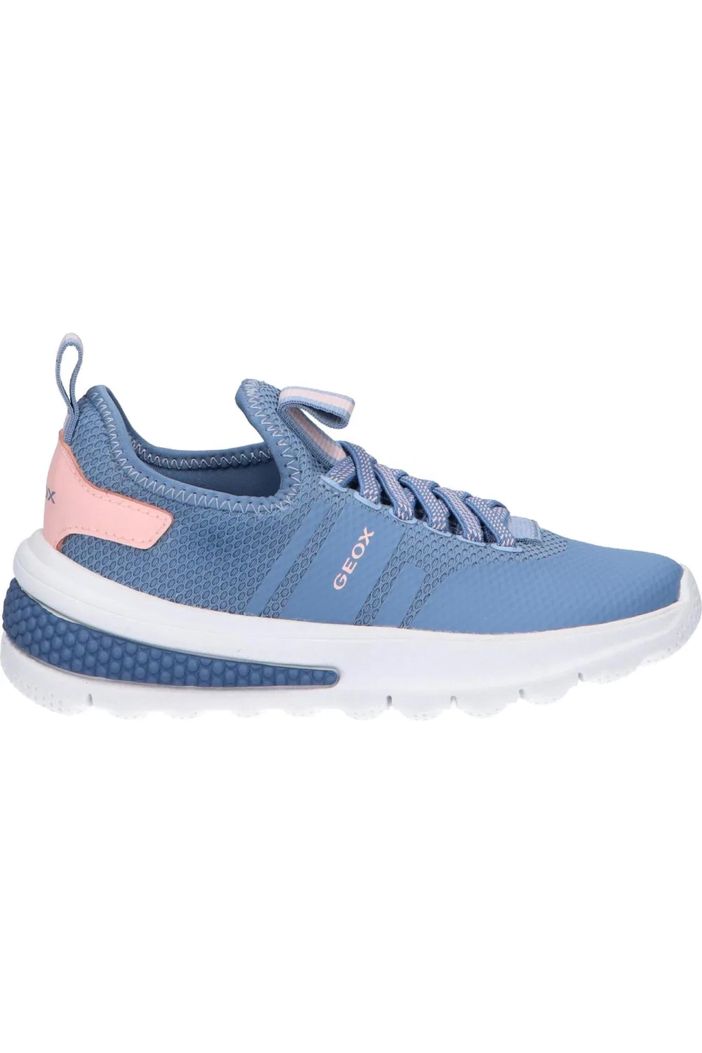 Детские туфли для девочек с технологией Respira Geox, Blau