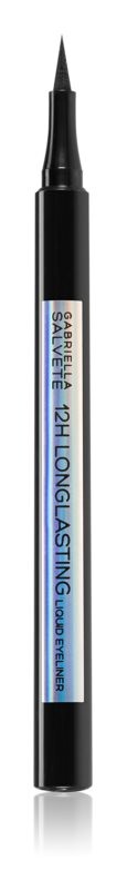 

Водостойкие жидкие подводки для глаз Gabriella Salvete 12H Longlasting, оттенок Black 1,1 г