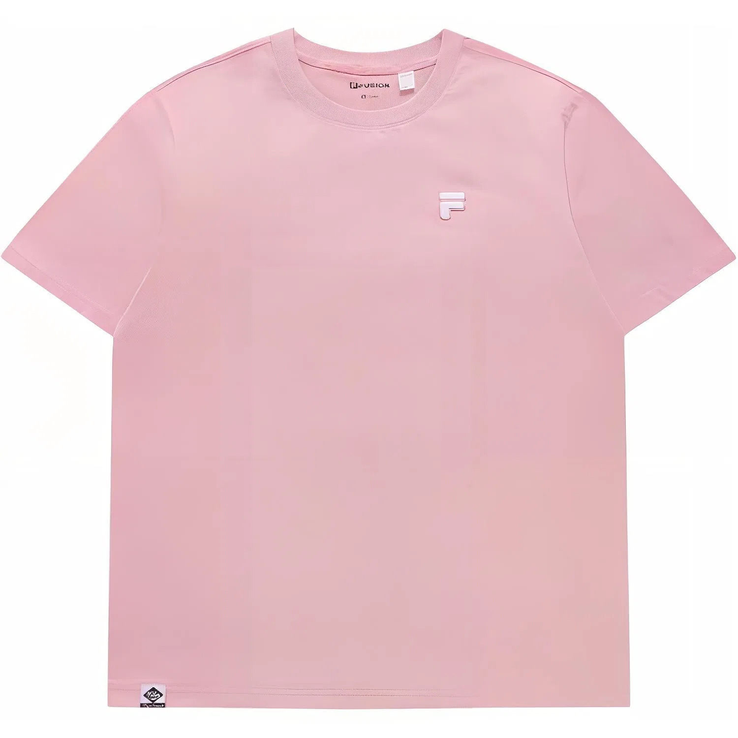 Детская футболка с коротким рукавом SS24 T Shirt Unisex FILA FUSION, Youth Pink