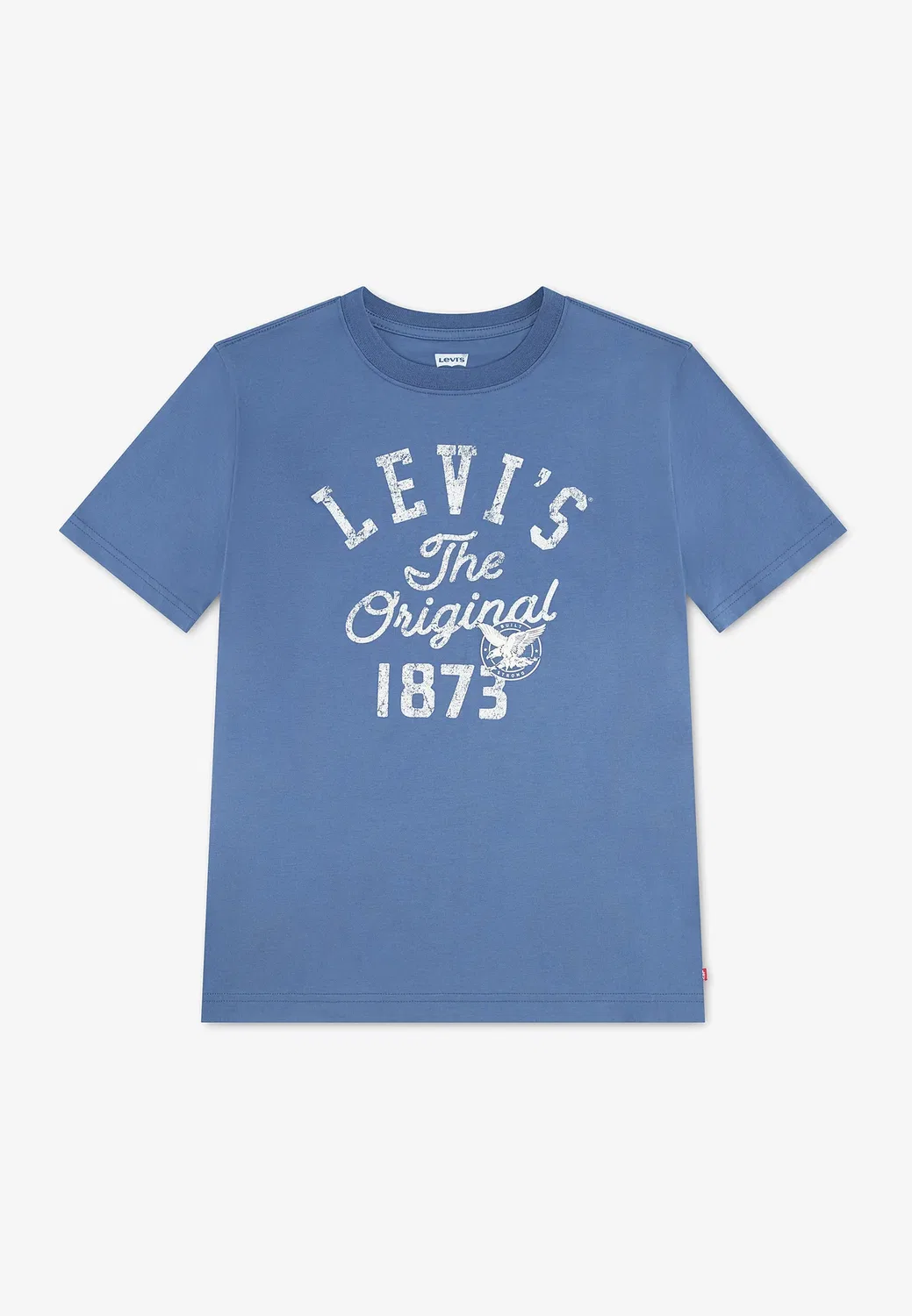 Оригинальный винтажный стиль - футболка с принтом Levi'S, Moonlight Blue