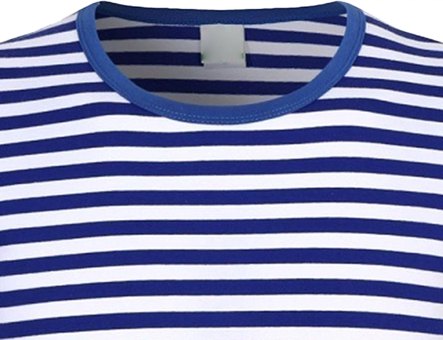 Мужская классическая футболка с полосками Regular Fit, Blue — фото 2