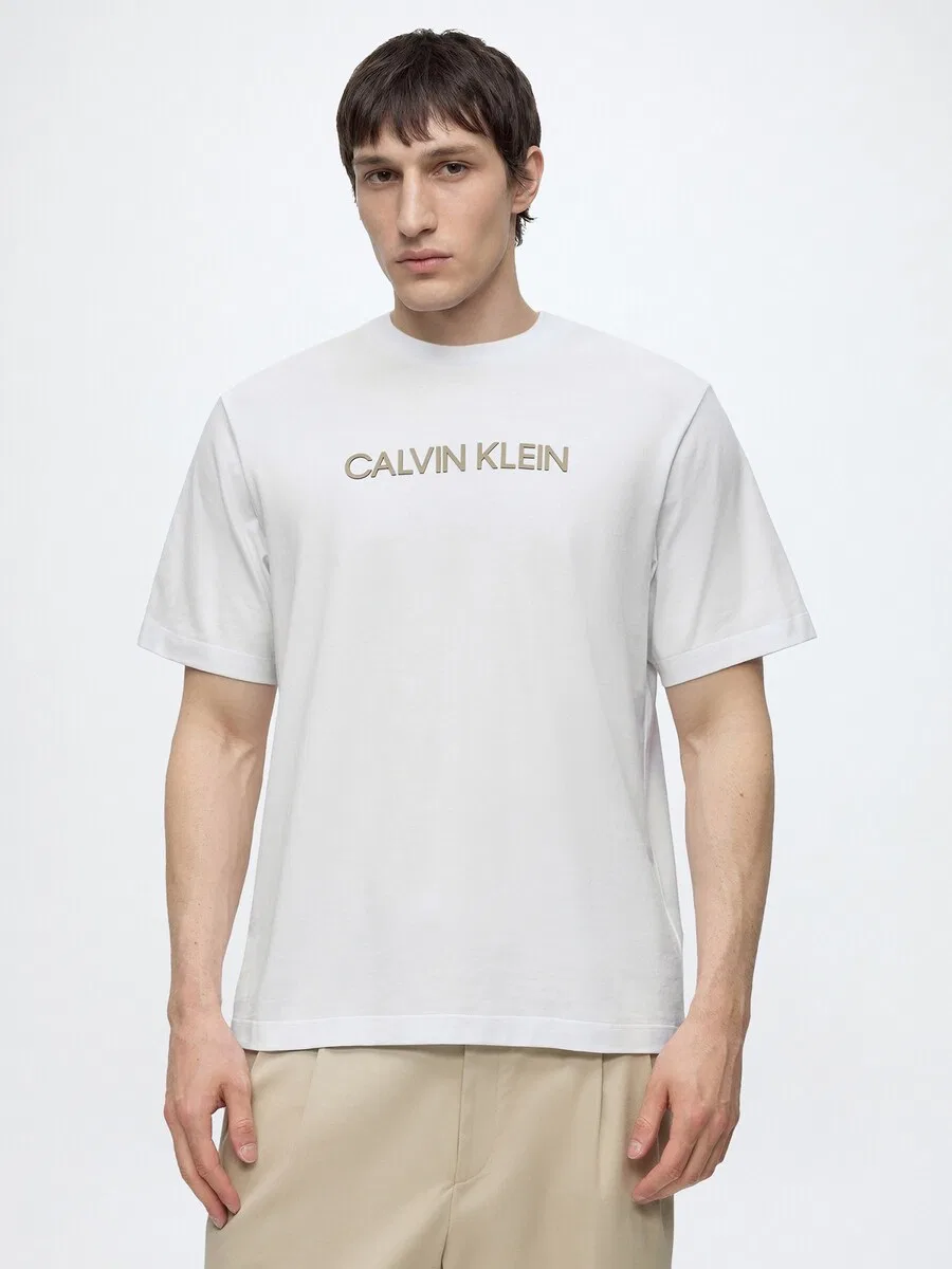 Футболка Calvin Klein 20S белого цвета — фото 2
