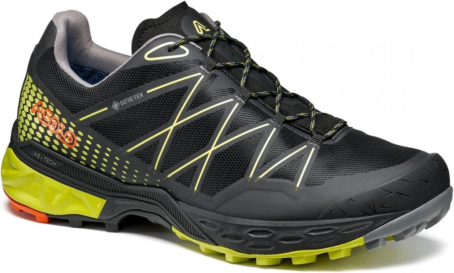 

Трекинговые ботинки ASOLO Tahoe GTX - мужские, черный/желтый