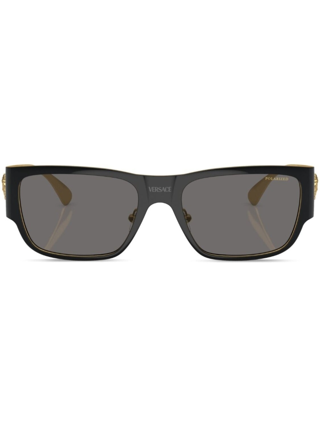 

Versace Eyewear солнцезащитные очки с логотипом, черный