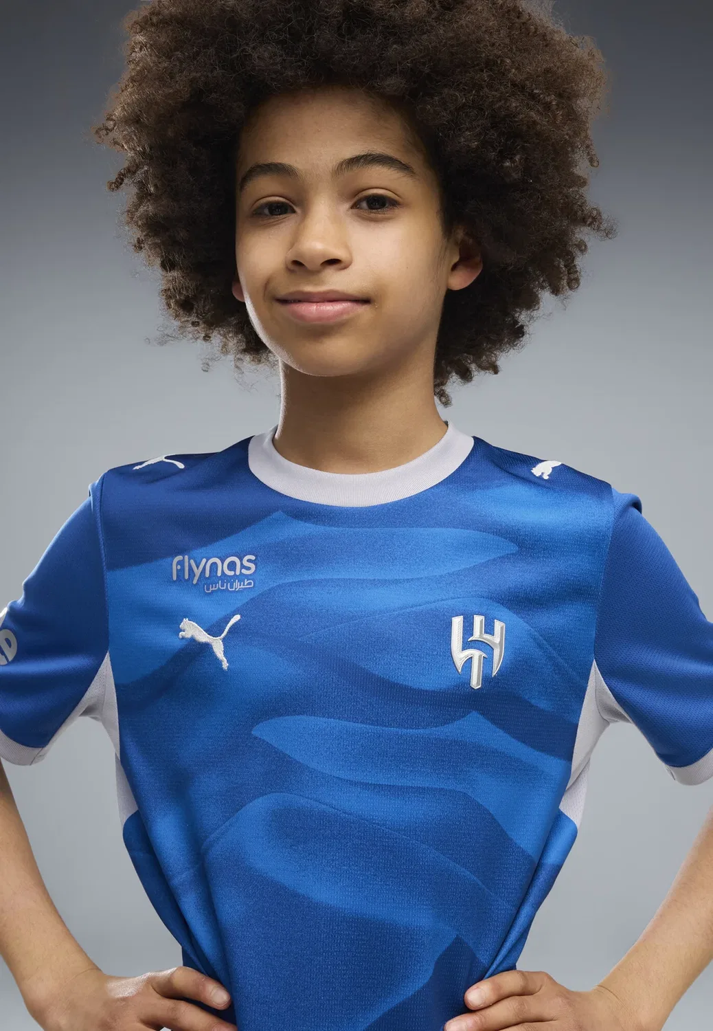 Al hilal sfc 26/27 heimtrikot унисекс - клубная одежда Puma, Blue Intense-Vibrant Silver — фото 4
