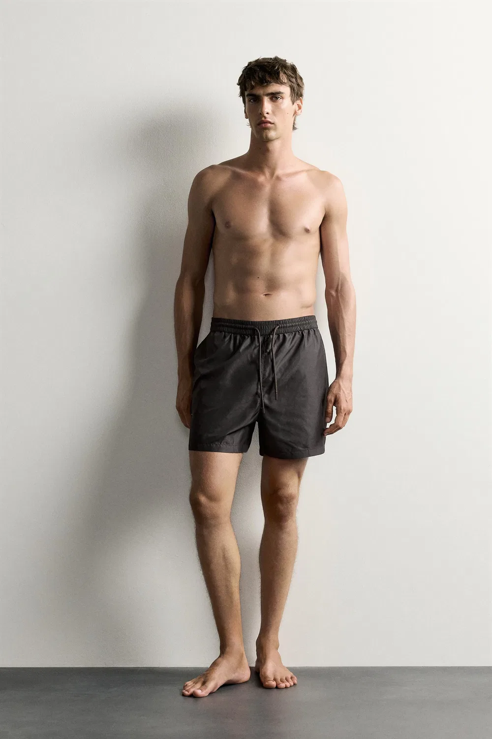 Плавки средней длины AARON LEVINE X ZARA, Brown