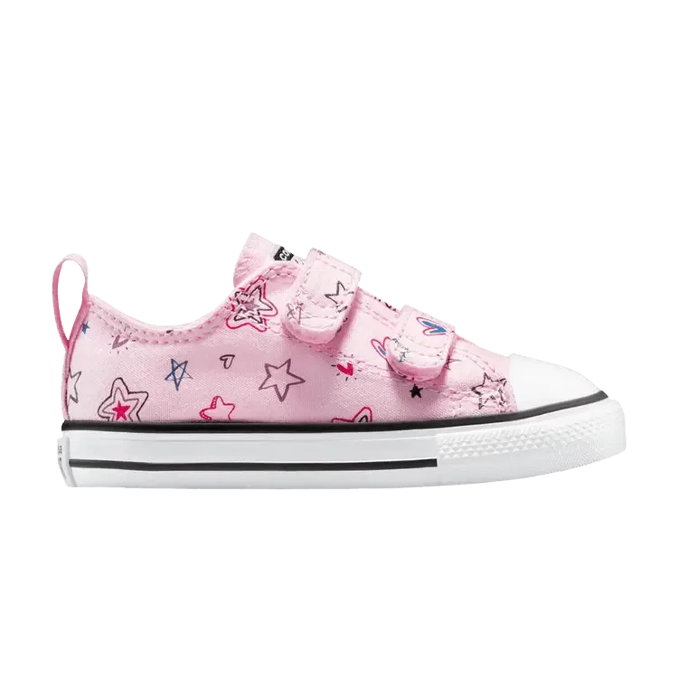 Кроссовки Converse Chuck Taylor All Star EasyOn Low TD, Doodles - Pink Frosting