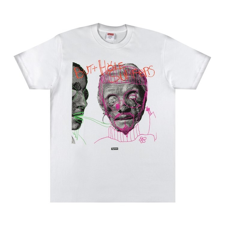 

Футболка Supreme x Butthole Surfers Psychic Tee 'White', белый