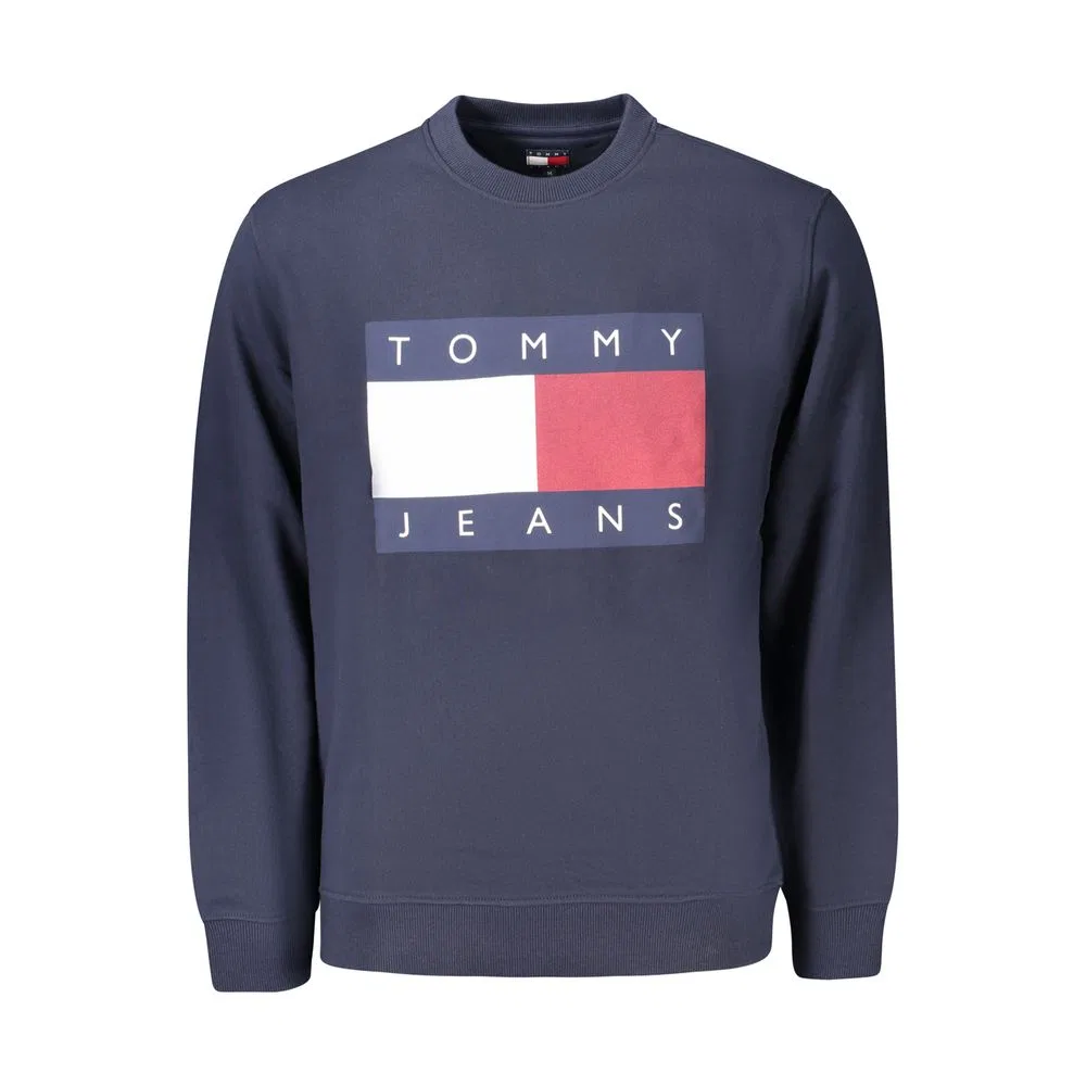 Мужской свитшот с длинным рукавом Blu Cotton Tommy Hilfiger, Blue