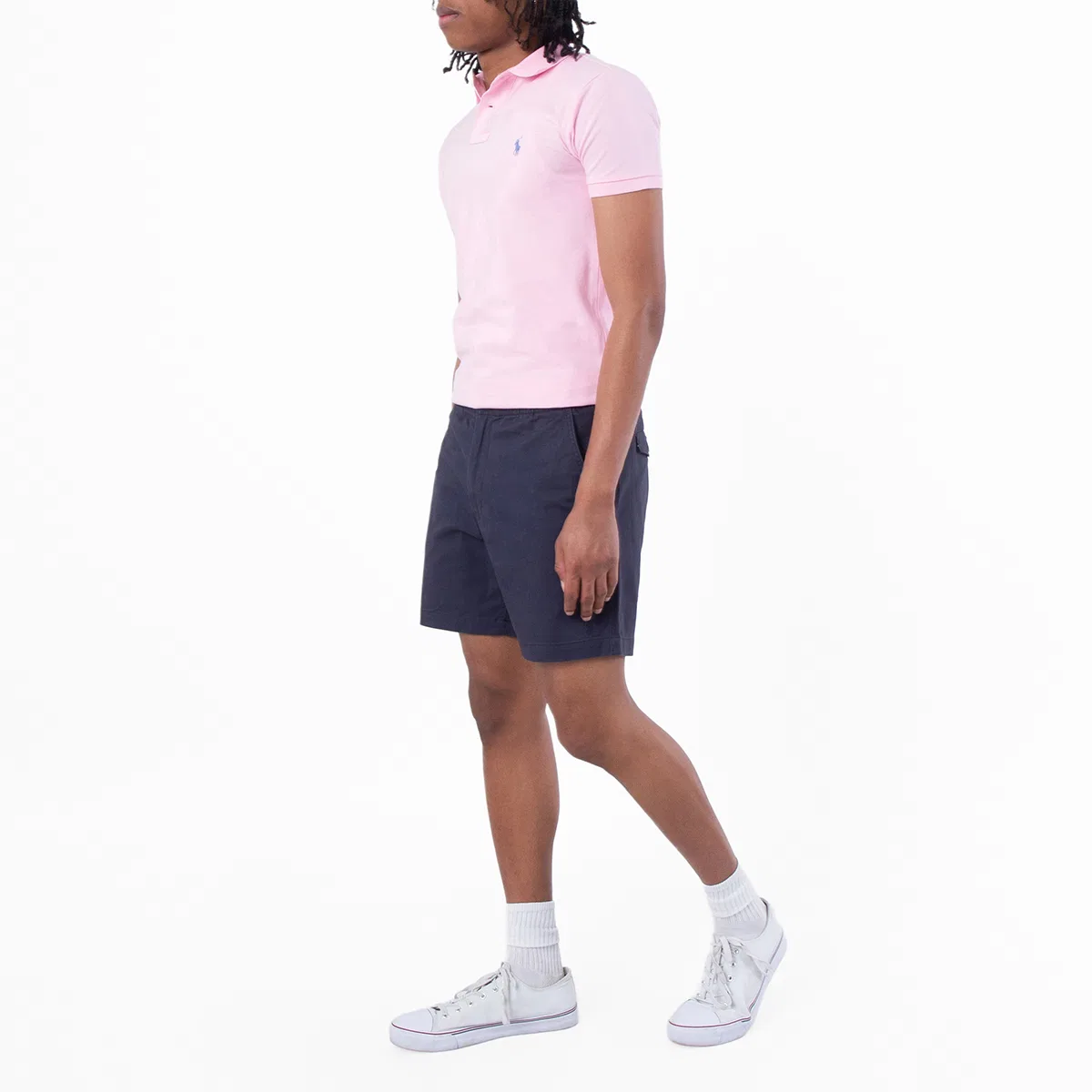 Шорты чинос из твила с эластичным поясом Prepster Chino Polo Ralph Lauren, Navy — фото 4
