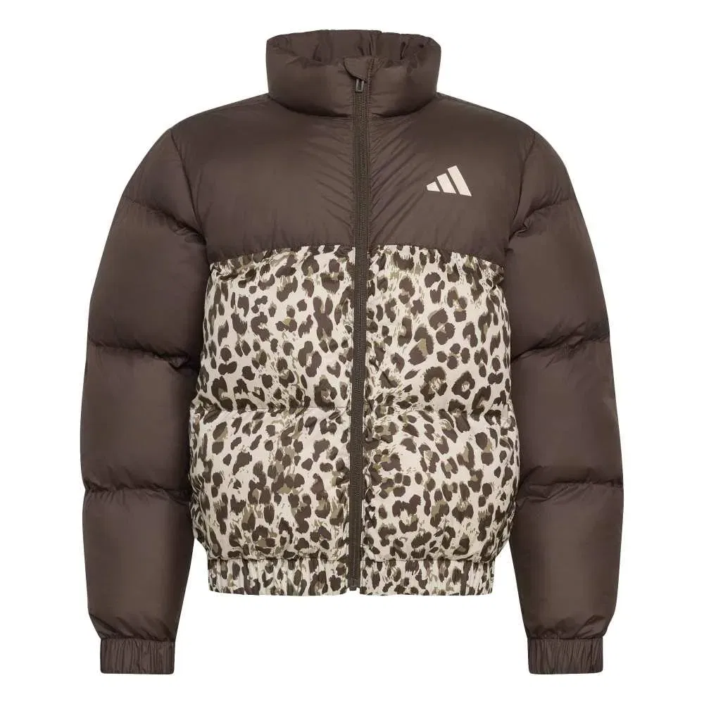 Куртка Synthetic Down AOP Adidas, коричневый — фото 3