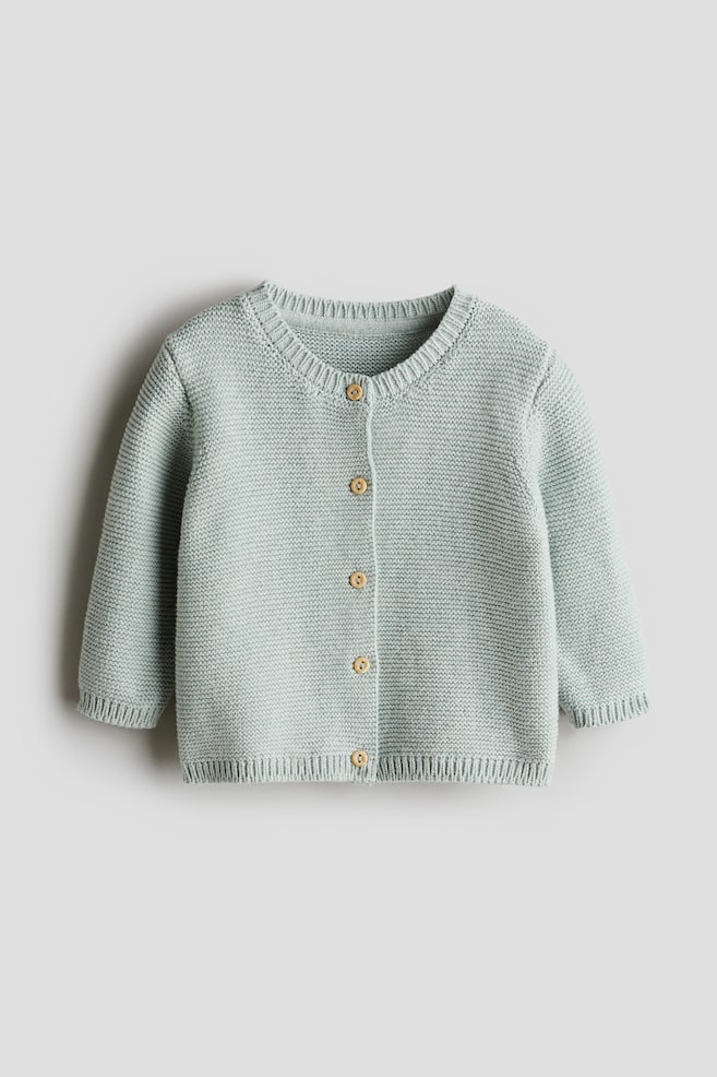 

Вязаный кардиган H&M, бирюзовый