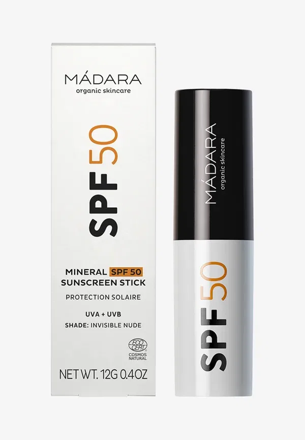Солнцезащитный стик SPF50, 12 г Mineral spf50 sunscreen stick MáDara — фото 2
